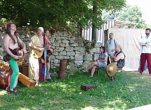 Mittelalterfest auf dem Strau&szlig;berg