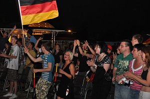 Public Viewing auf den Petersberg