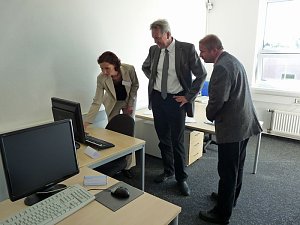 Offene T&uuml;r bei CSI
