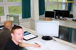 Azubis bei der GSES