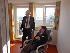 Bald erste Patienten