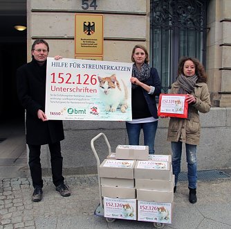 Unterschriftenaktion (Foto: TASSO)