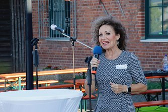 Landtagspr&auml;sidentin Birgit Keller sieht schwere Zeiten kommen (Foto: agl)