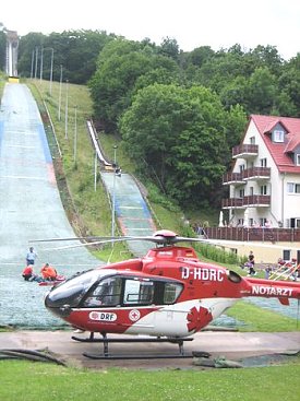 Bild: Ungew&ouml;hnlicher Einsatz f&uuml;r "Christoph 37"
