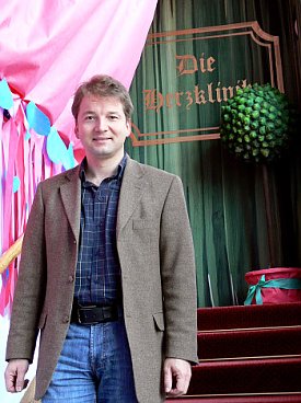 Bild: Freut sich: Intendant Tieje