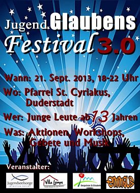 Bild: Jugendglaubensfestival