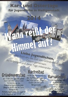 Bild: Plakat Karwoche/Ostern