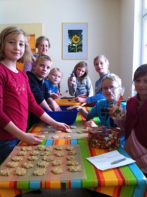 Weihnachtsb&auml;ckerei (Foto: Montessorischule)