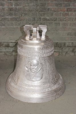 Neue Papstglocke (Foto: Glockengie&szlig;erei Gescher)