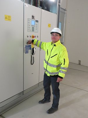 Windrad in Betrieb genommen (Foto: Claudia N&ouml;rthen)