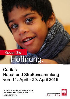 Plakat (Foto: Caritas)