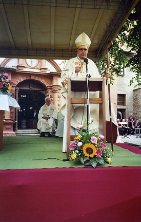 Bild:  Abt Winfried Schwob OSB