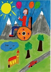 Bild: Kalender Kleine Galerie gemalt von Anna H&auml;ckel