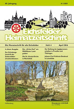 Bild: Eichsfelder Heimatheft