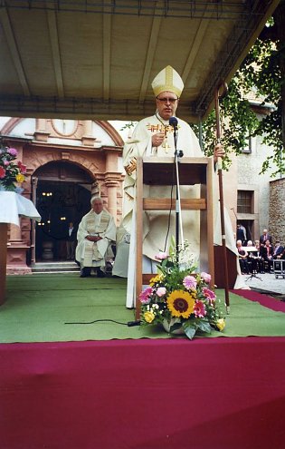 Bild:  Abt Winfried Schwob OSB