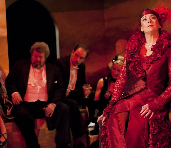 Die Gräfin gibt sich die Ehre (Foto: R. Obst) Die Gräfin gibt sich die Ehre (Foto: R. Obst)