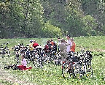 Radtour im Helbetal (Foto: Kunsthof Friedrichsrode)