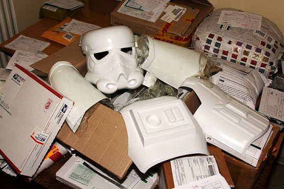 Vernichtete Sternenkrieger (Foto: Zoll)