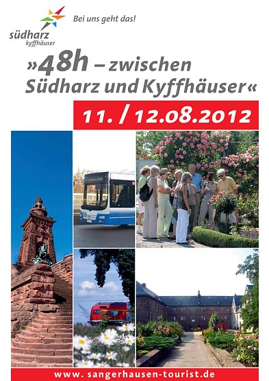 48 Stunden zwischen Südharz und Kyffhäuser (Foto: Stadt Bad Frankenhausen) 48 Stunden zwischen Südharz und Kyffhäuser (Foto: Stadt Bad Frankenhausen)
