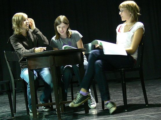 Theaterjugendclub mit Urauff&uuml;hrung (Foto: Theater)