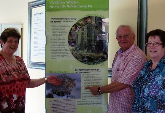 Infotafel vorgestellt (Foto: privat)