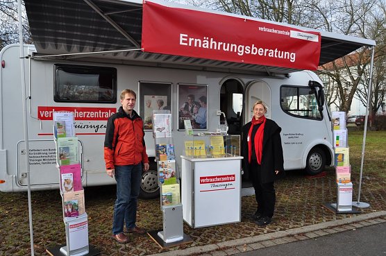 Infomobil Ern&auml;hrungsberatung (Foto: Ilka K&uuml;hn)