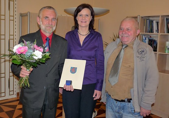 Aush&auml;ngeschild f&uuml;r Th&uuml;ringen (Foto: Karl-Heinz Herrmann)