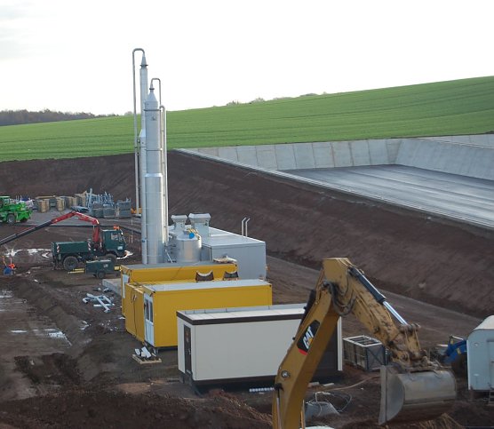Bionenergieanlage (Foto: Eichsfeldwerke)