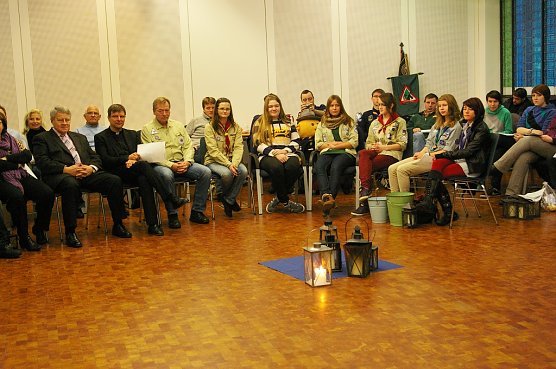 Aussendungsfeier Friedenslicht (Foto: Ilka Kühn) Aussendungsfeier Friedenslicht (Foto: Ilka Kühn)