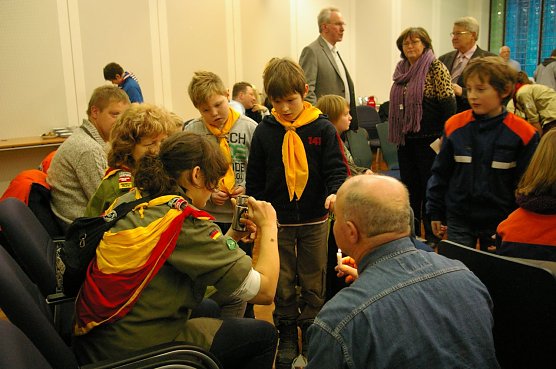 Aussendungsfeier Friedenslicht (Foto: Ilka Kühn) Aussendungsfeier Friedenslicht (Foto: Ilka Kühn)