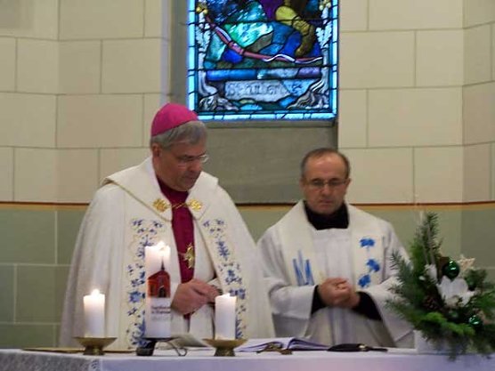 Weibischof Hauke und Franz-Xaver Stubenitzky (Foto: Tobias Löffler) Weibischof Hauke und Franz-Xaver Stubenitzky (Foto: Tobias Löffler)