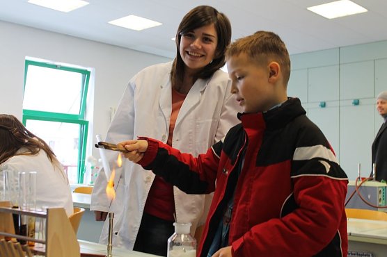 Schnuppertag im Gymnasium (Foto: E. Thiele)