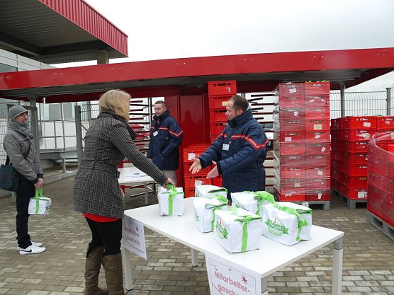 Familientag im Fleischbetrieb Kaufland (Foto: Ilka Kühn) Familientag im Fleischbetrieb Kaufland (Foto: Ilka Kühn)