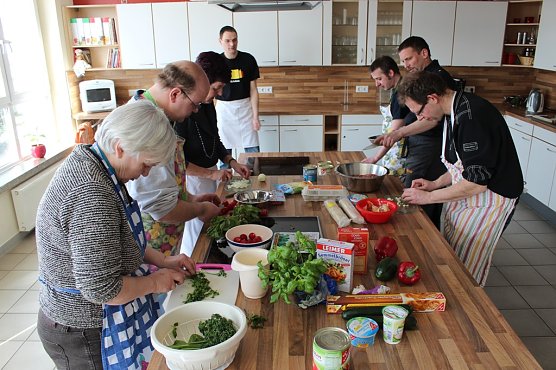 Kochduell (Foto: Gisela Reinhardt)