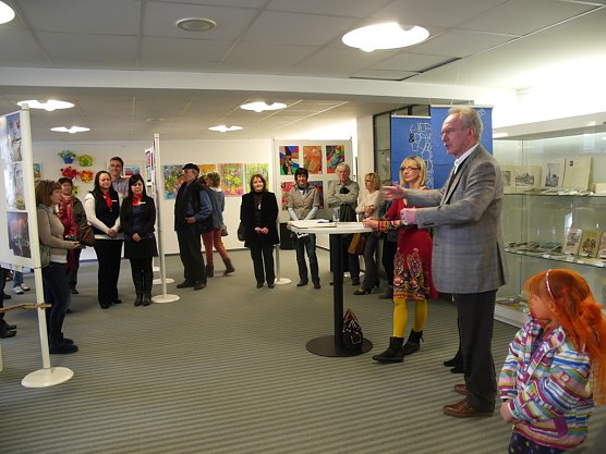 Ausstellungser&ouml;ffnung (Foto: Ilka K&uuml;hn)