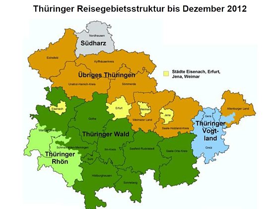 So waren die Gebiete bislang unterteilt (Foto: TLS)