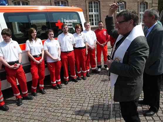 Segnung (Foto: Ilka K&uuml;hn)