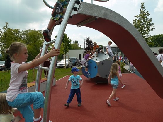 Neuer Spielplatz (Foto: Ilka K&uuml;hn)