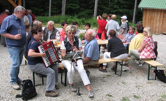 Gewandert und musiziert (Foto: privat)