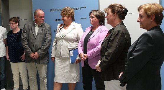 Gäste bei der Lebenshilfe (Foto: Ilka Kühn) Gäste bei der Lebenshilfe (Foto: Ilka Kühn)