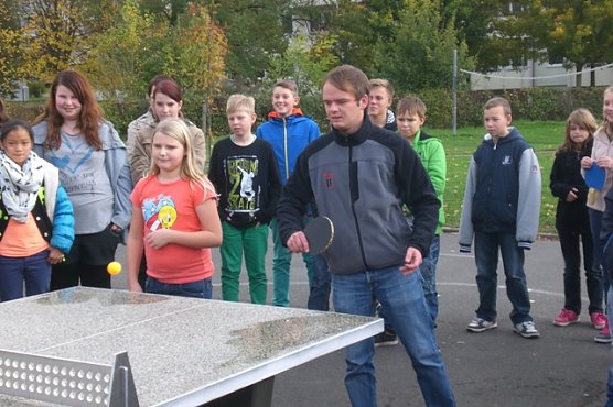 Tischtennisplatte (Foto: M. Fuhlrott) Tischtennisplatte (Foto: M. Fuhlrott)