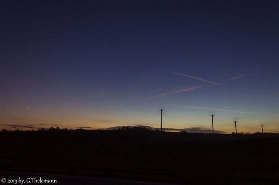 Gestern Abend bei Neuhof (Foto: G. Thelemann)