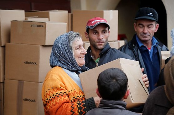 Pakete f&uuml;r Rum&auml;nien (Foto: Karsten Ley)