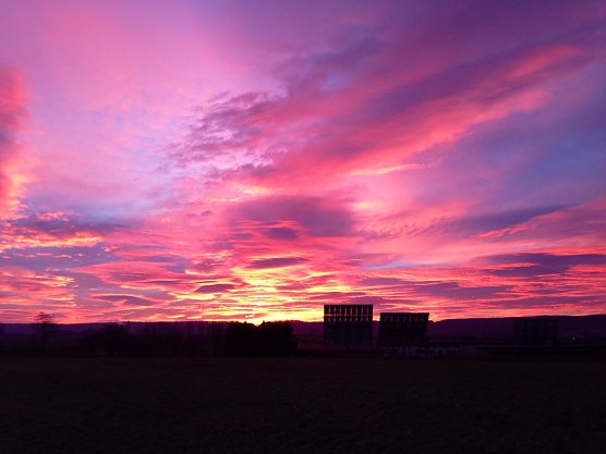 Feuer am Himmel (Foto: Bernd Peter)