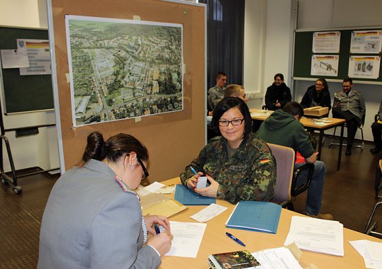 Das Einr&uuml;cken hat begonnen (Foto: Karl-Heinz Herrmann)