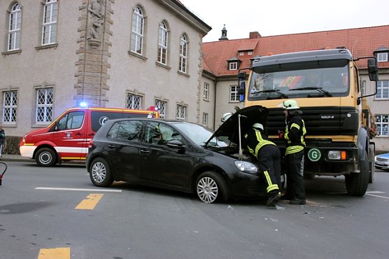 Unfall Bahnhofstra&szlig;e (Foto: Th. M&uuml;ller)