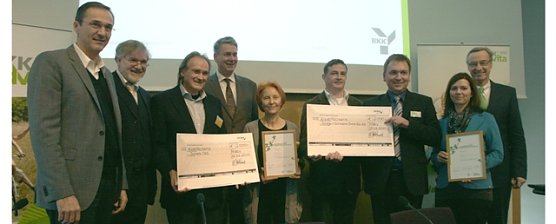 Auszeichnung f&uuml;r Krieger + Schramm (Foto: Michael Fuhlrott)