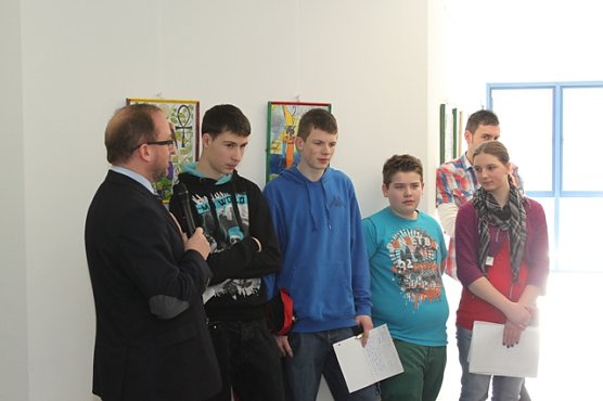 Ausstellungser&ouml;ffnung (Foto: Schulamt)