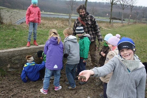 Am K&ouml;rtenzaun (Foto: Astrid Willenberg)
