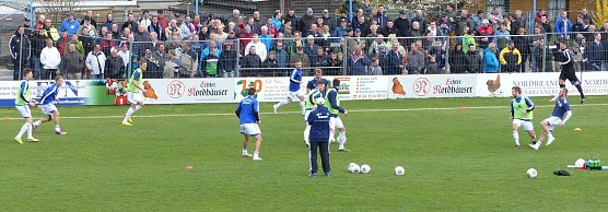 Warmspielen (Foto: nnz) Warmspielen (Foto: nnz)